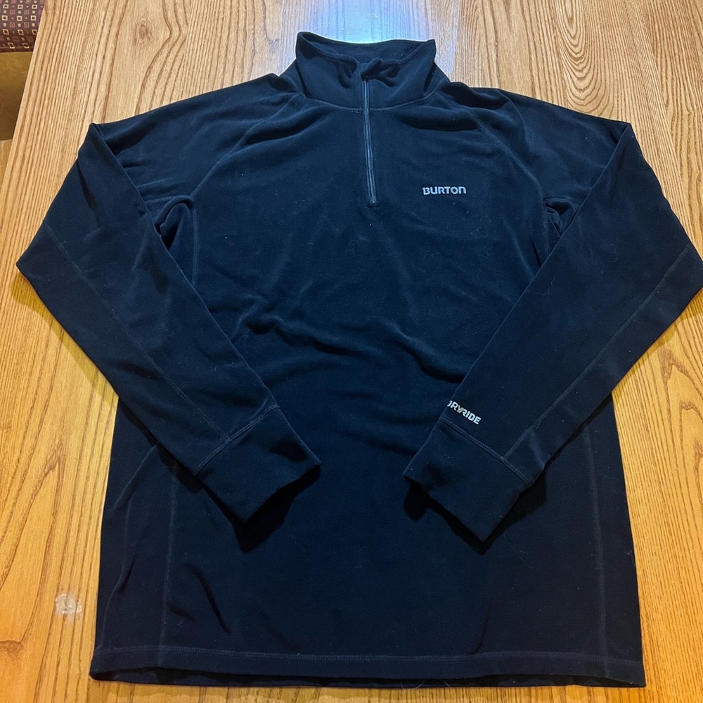 BURTON DryRide Black Snowboarding Fleece